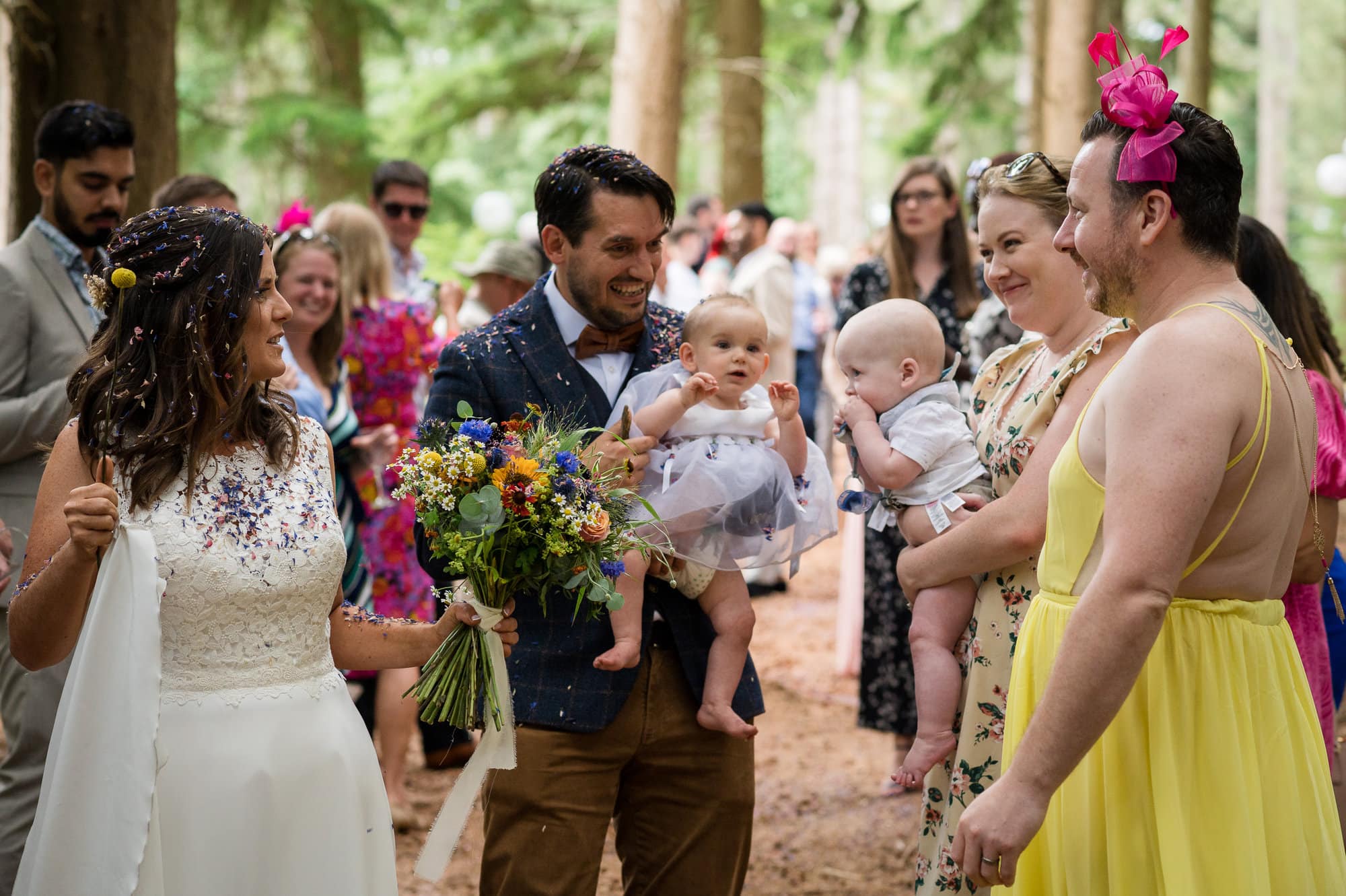 Weddings in the Woods near Burley in the The Forest