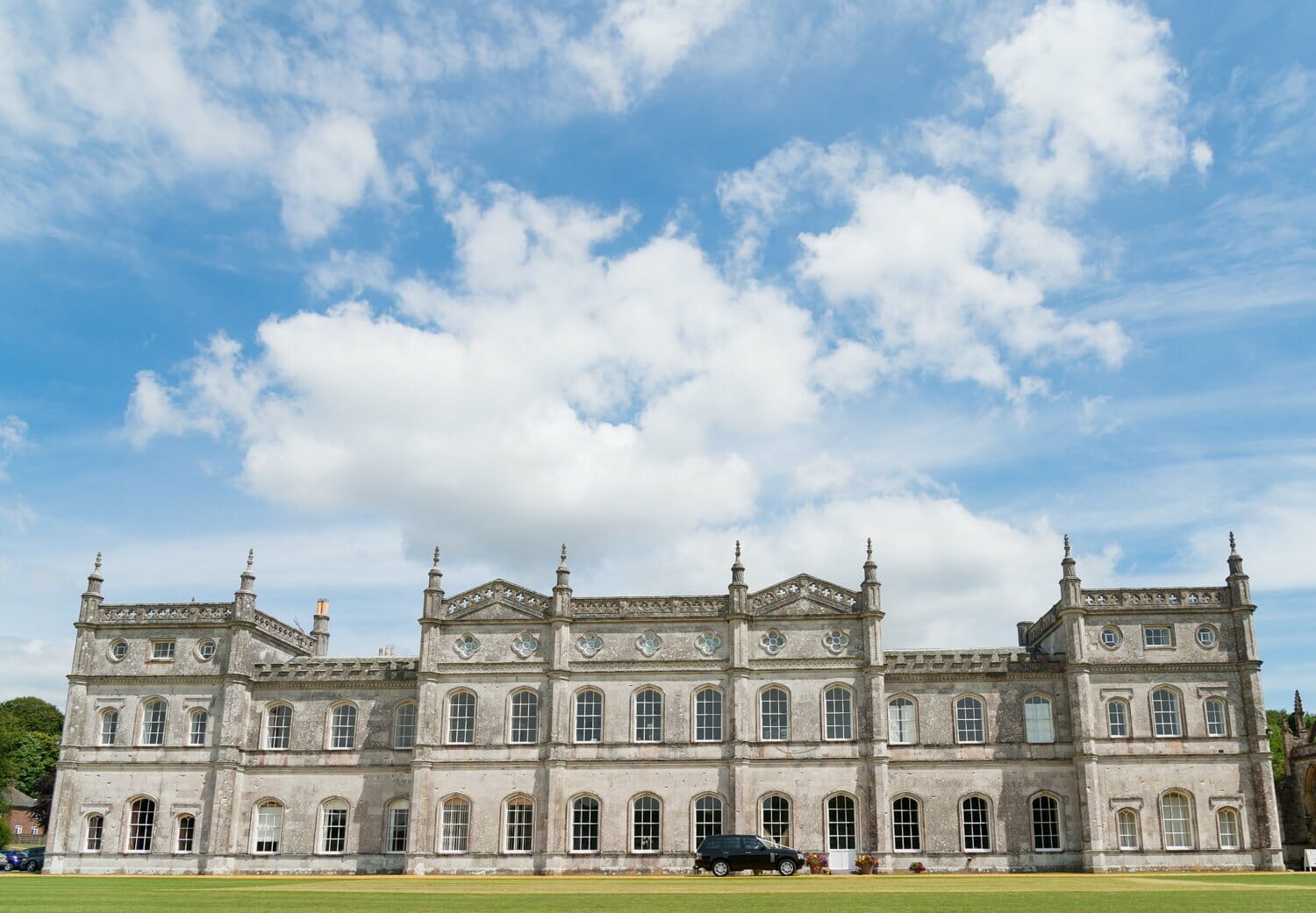 Milton Abbey wedding Grounds