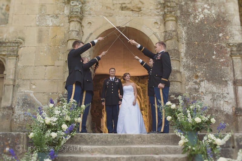 Sword Arch at Old Wardour Castle