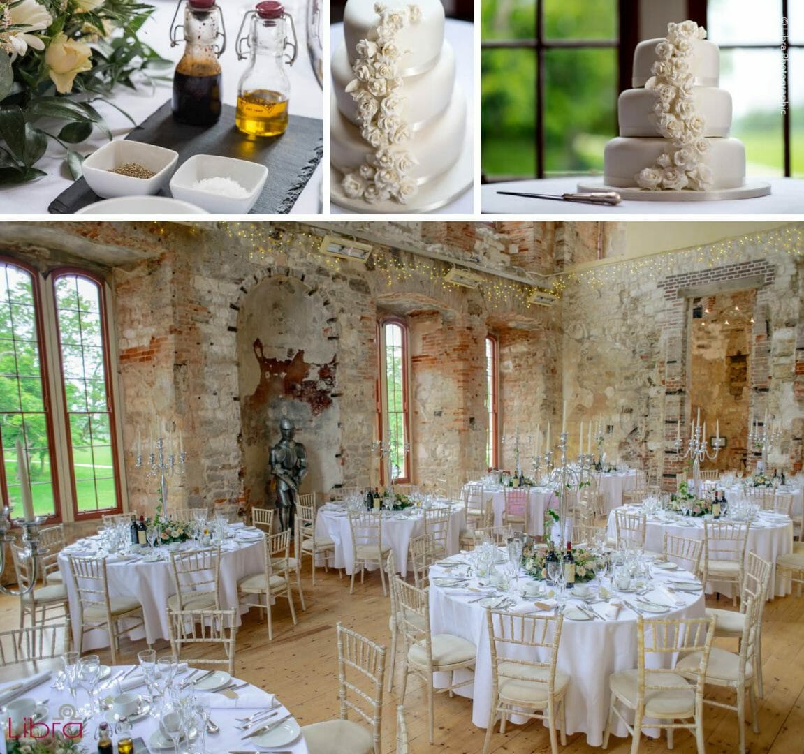 Interior of Lulworth Castle