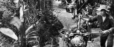 Transporting goods on the Ho Chi Minh Trail