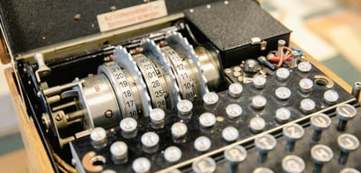 Photo by Christian Lendl on Unsplash (2022) Enigma machine which was used in WWII