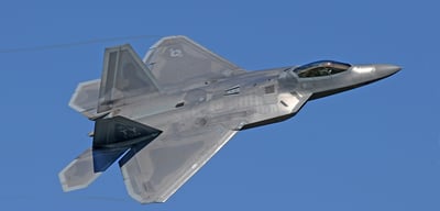 Photo by Terence Burke on Unsplash (2006) Lockheed-Martin F22 Raptor