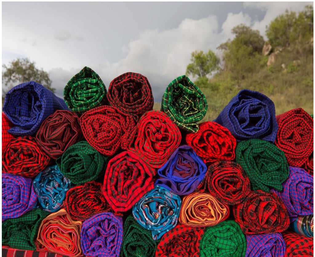 Maasai Shuka wrap