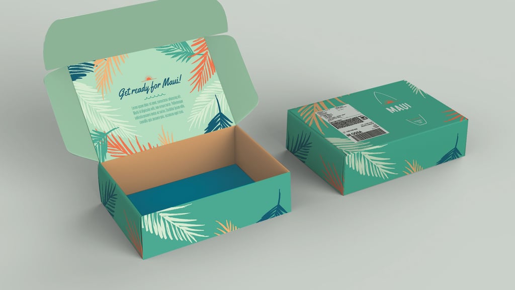 Branded pre-mailer box
