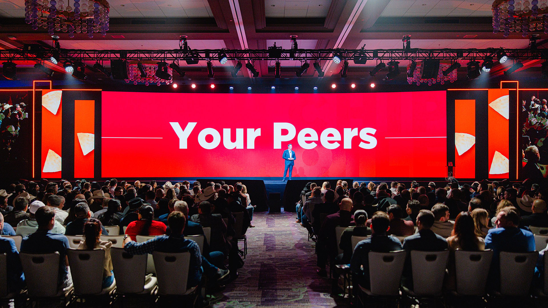 Sales meeting audience moment