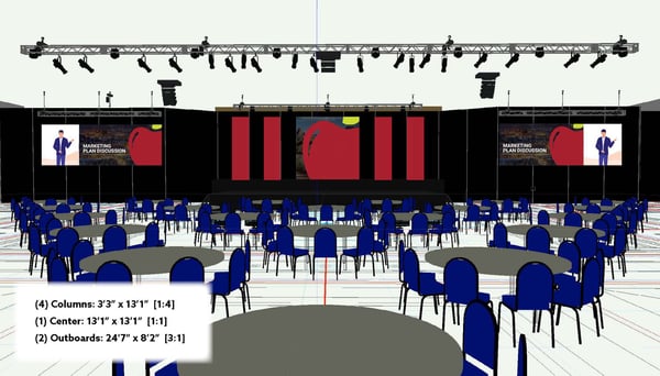 Applebees Table Rounds Render 3