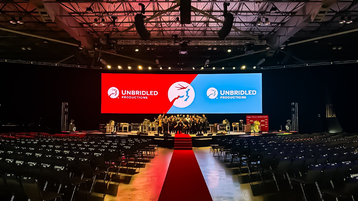 Large corporate event production and event management