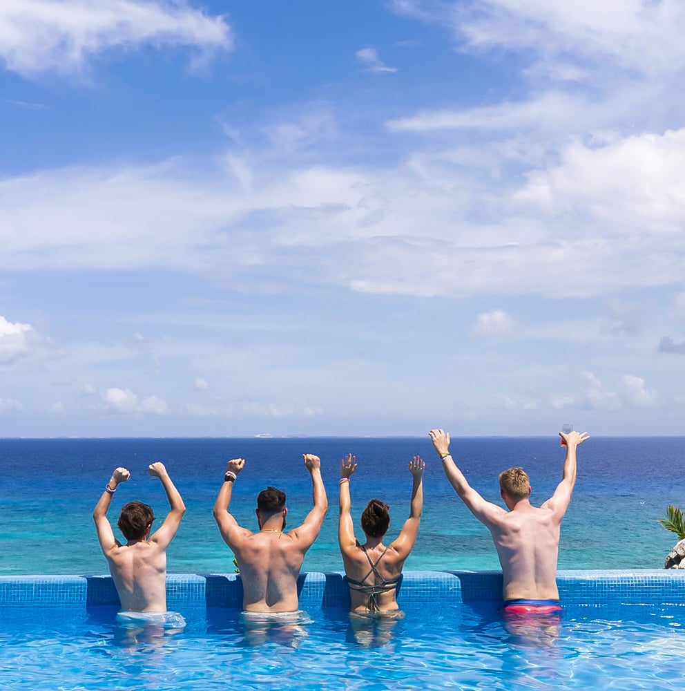 Guests enjoying an incentive travel moment