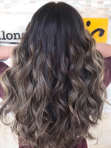 Image of  Women's Hair, Blowout, Color, Balayage, Blonde, Brunette, Foilayage, Style, Beachy Waves, Curls
