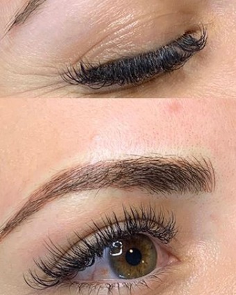 Image of  Brows, Arched, Brow Shaping, Wax & Tweeze, Brow Technique, Brow Lamination