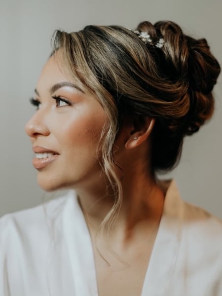 Image of  Women's Hair, Updo, Style