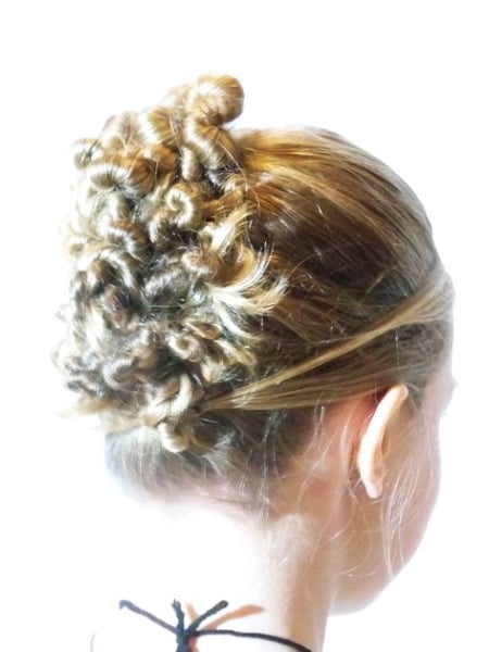 Image of  Women's Hair, Updo, Style