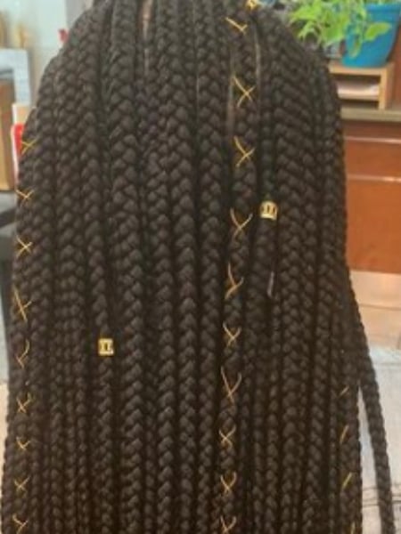 Image of  Women's Hair, Braids (African American), Style