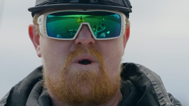 The weekend reflected in a pair of wraparound sunnies