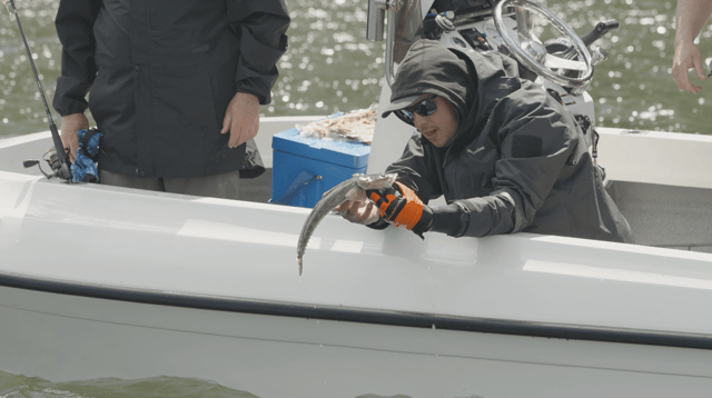 Anglers working the flats together