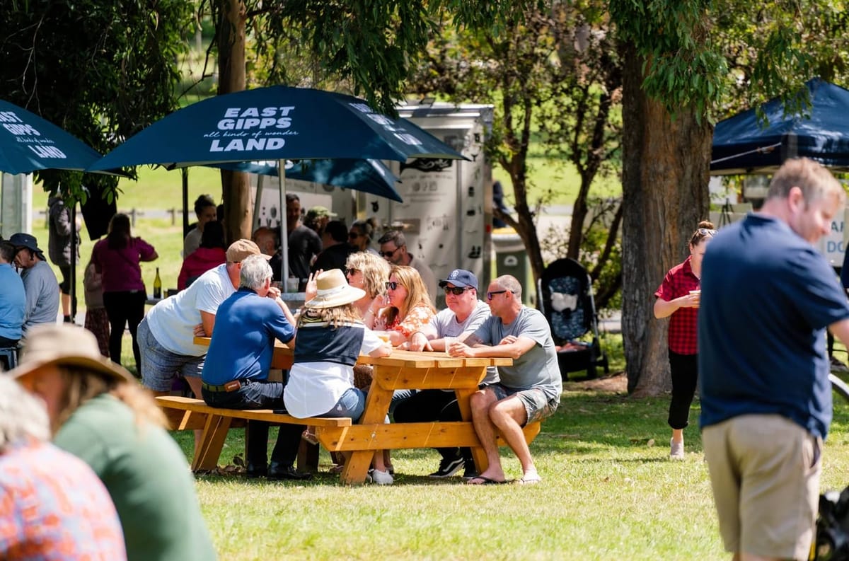 Summer Dining & Festival Scene