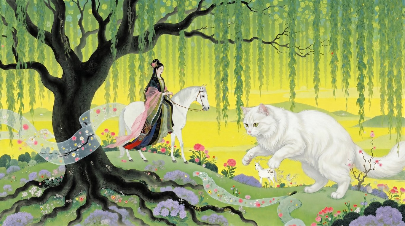 Qinghe Banquet|The world is morning and evening, spring is over and summer is born [seedance-2]