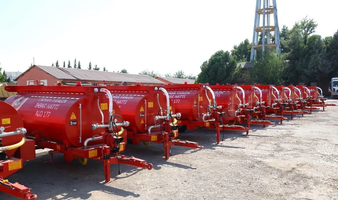 8,2 milyon TL’lik Yangın Tedbiri: Tankerler Köylere Dağıtılıyor