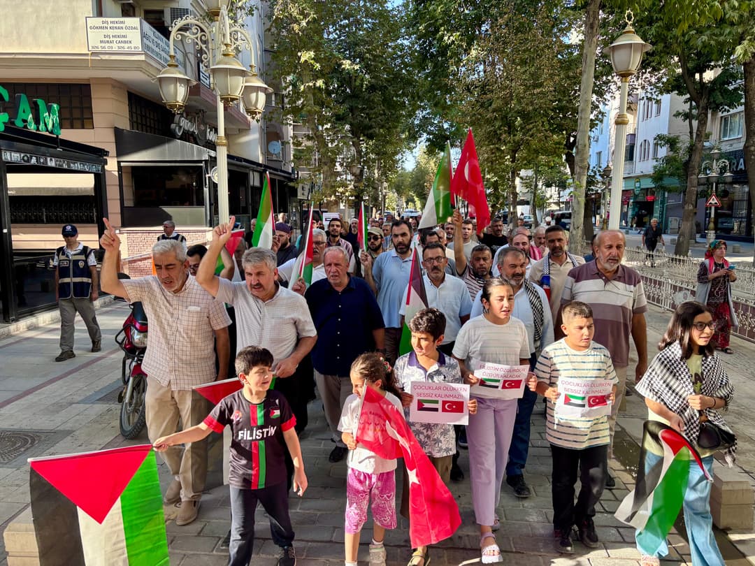Malatya’dan Gazze İçin “İnsanlığın Sesi” Yükseldi
