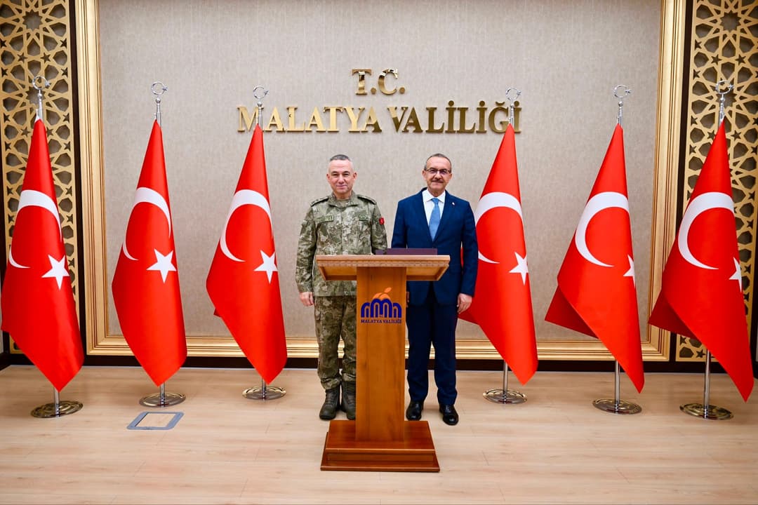 2’nci Ordu Komutanı Korgeneral Yaralı'dan Vali Yavuz’a İlk Ziyaret