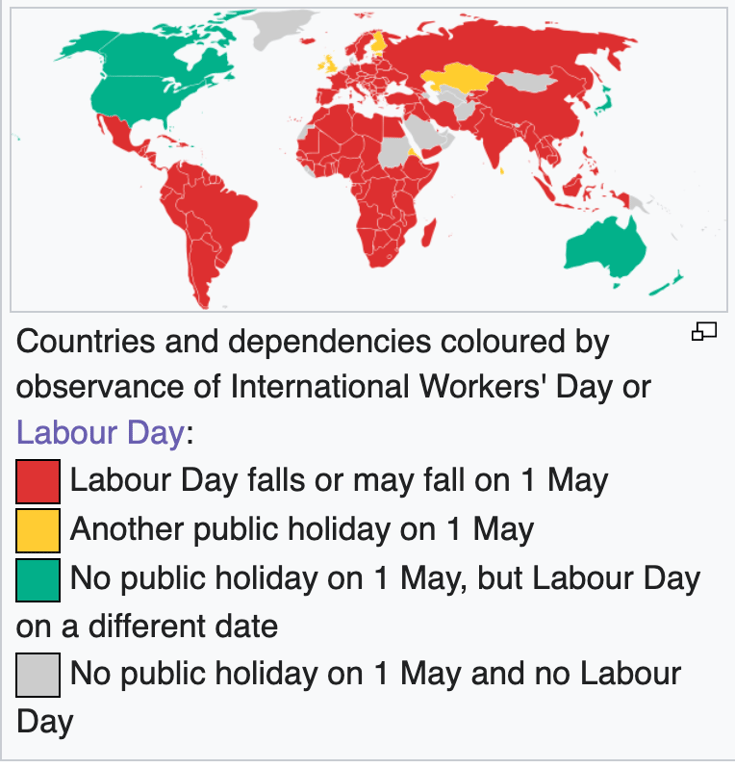 Why doesn't America celebrate with everyone else? The reasons are dastardly. 