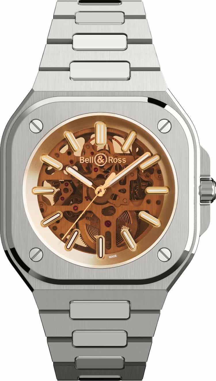 Br 05 Skeleton Golden braccialato