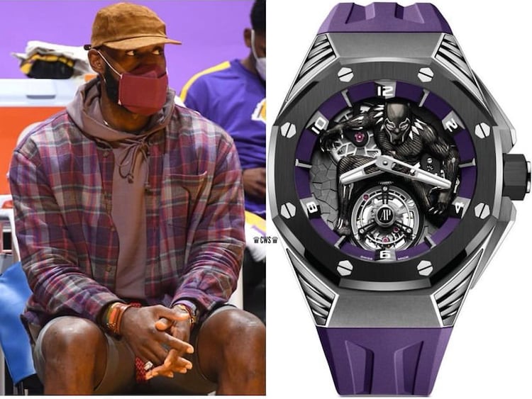 Lebron Audemars Piguet Royal Oak Black Panther