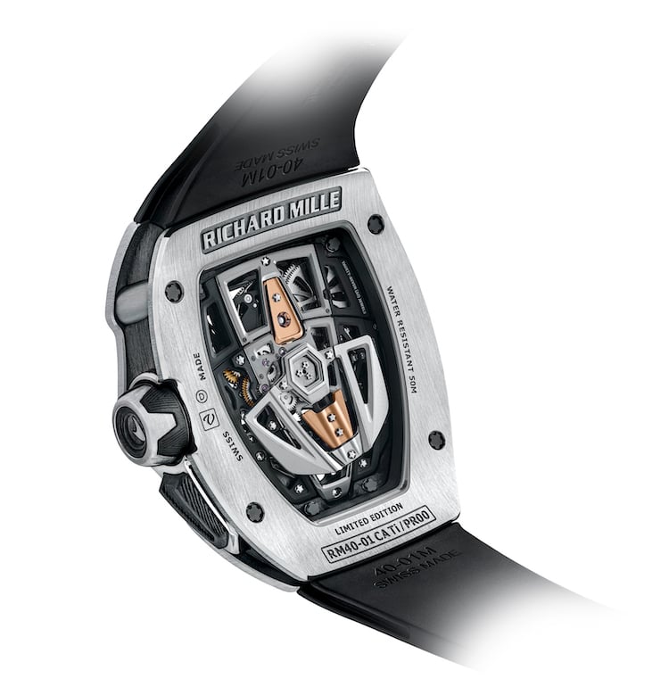 Richard Mille Rm 40-01 McLaren Speedtail Automatico Tourbillon