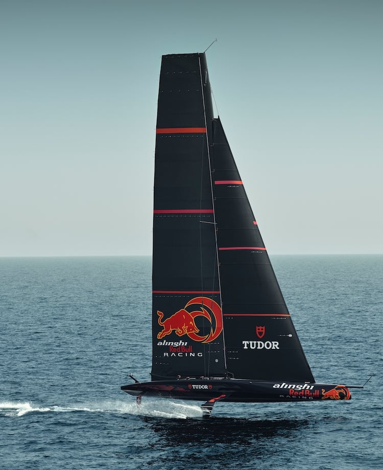 Alinghi Red Bull Racing sailing