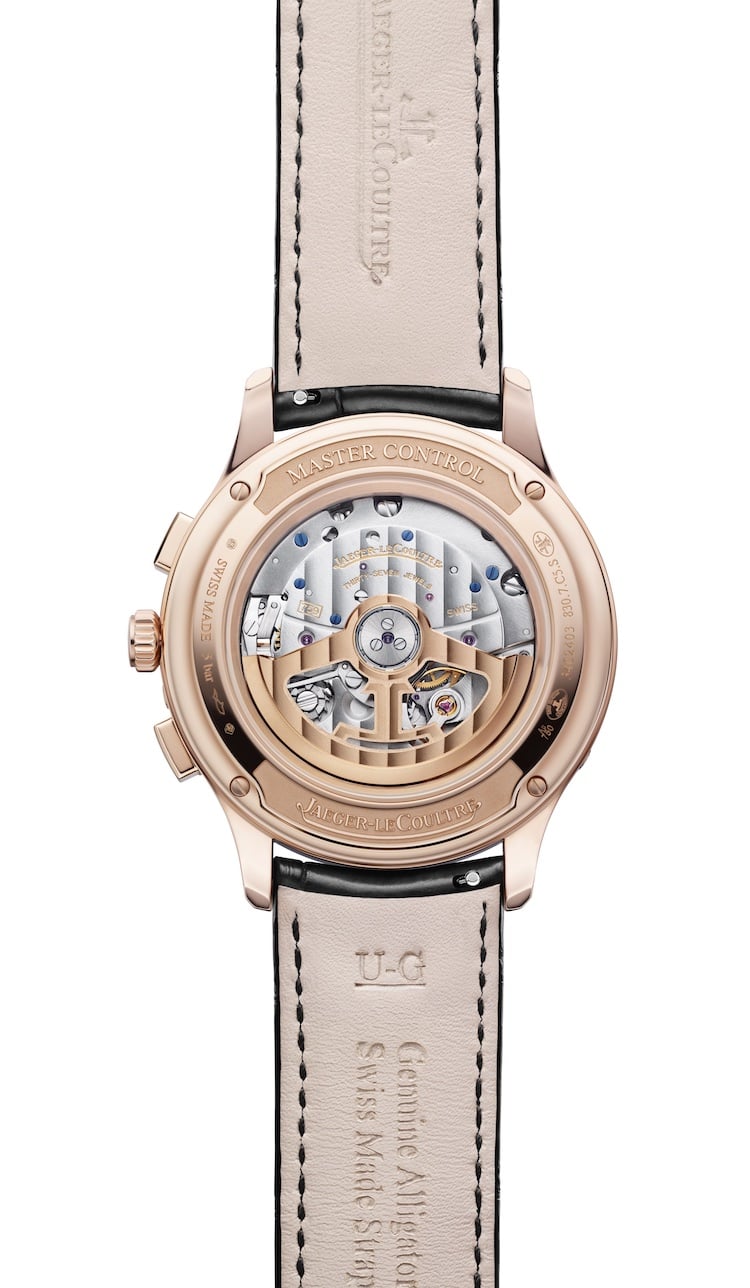 Jaeger-LeCoultre Master Control Chronograph Calendar fondello
