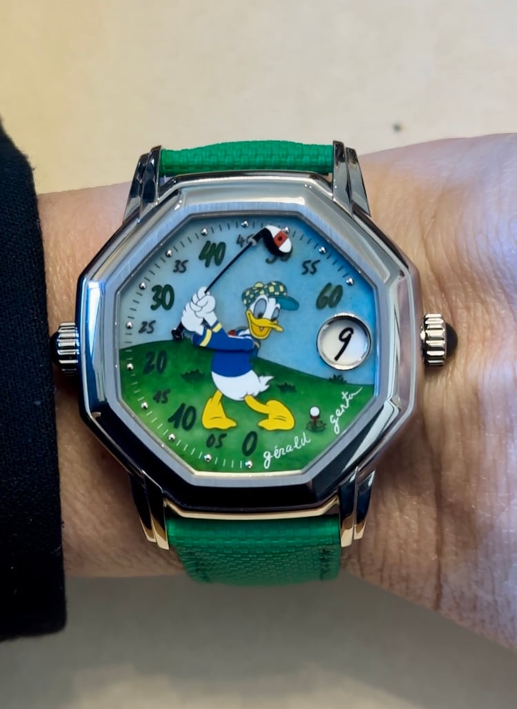 Gerald Genta Donald Duck