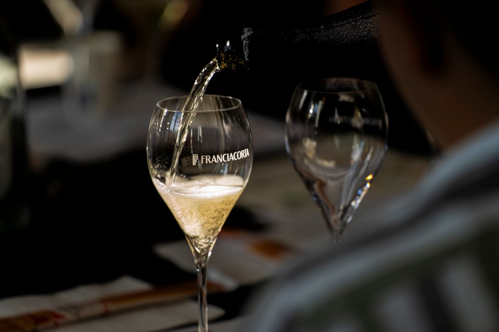 Calice ideale per bere il Franciacorta