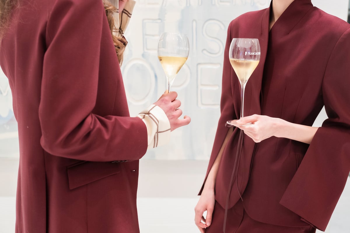 degustazione calici di franciacorta