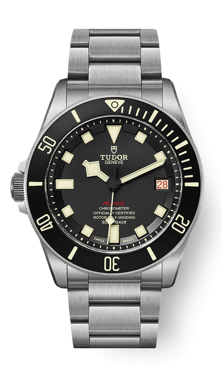 Tudor Pelagos Lhd in titanio