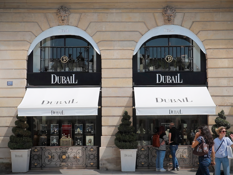 Franck Muller e Dubail Paris boutique