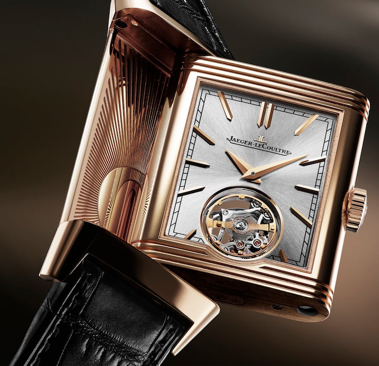 Reverso Tribute Duoface Tourbillon dettaglio front