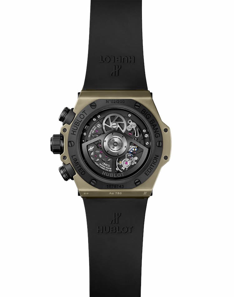 Hublot_Big Bang Unico Full Magic Gold fondello