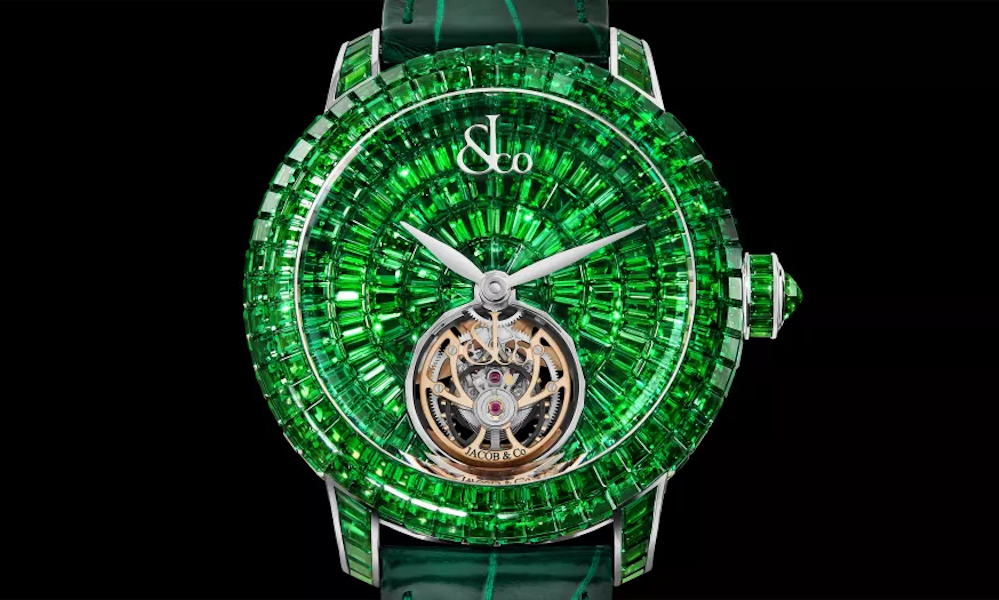 Ronaldo Caviar Tourbillon Tsavorites Jacob & Co