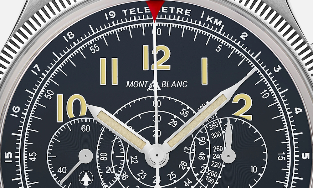 Montblanc 1858 Minerva Monopusher Chronograph Red Arrow