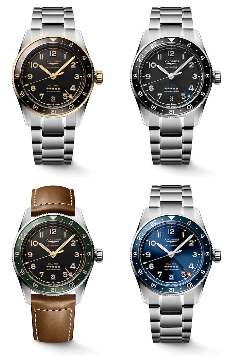 Longines Zulu Time 39 quattro versioni