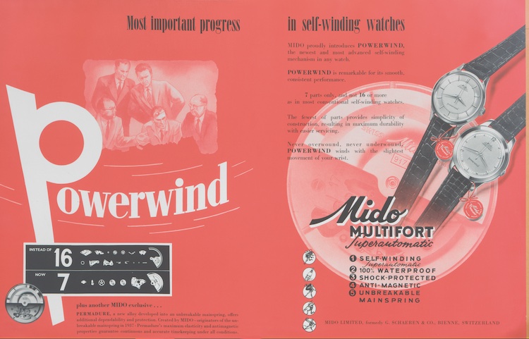 Mido Multifort Powerwind Chronometer