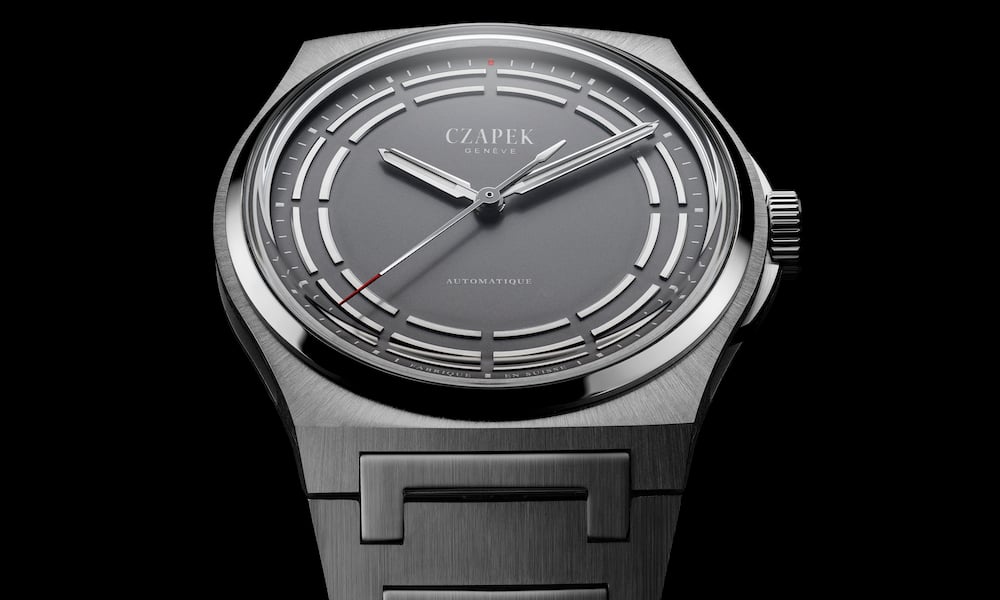 Czapek Antarctique Titanium Dark Sector cover