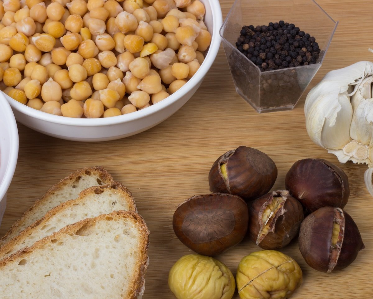 Minestra di ceci e castagne: ricetta e abbinamento con il Franciacorta