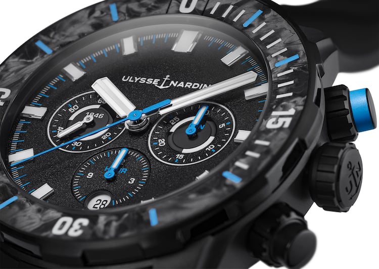 The Ocean Race Diver Chronograph dettaglio