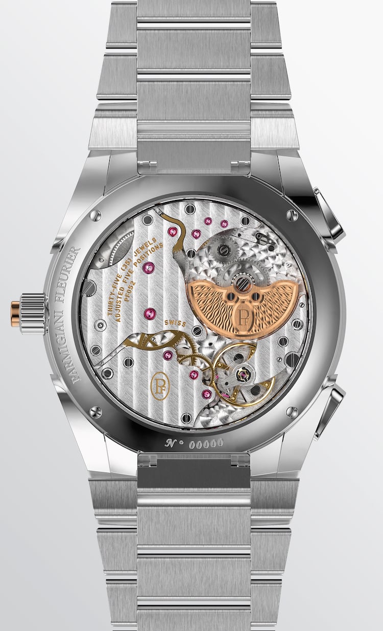 Tonda PF Minute Rattrapante Parmigiani Fleurier fondello