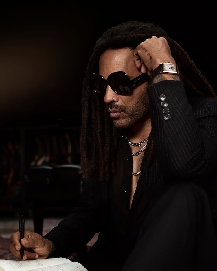 Lenny Kravitz orologio Jaeger LeCoutre