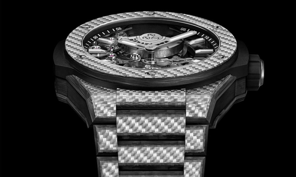 Hublot Big Bang Integrated Tourbillon Full Carbon copertina