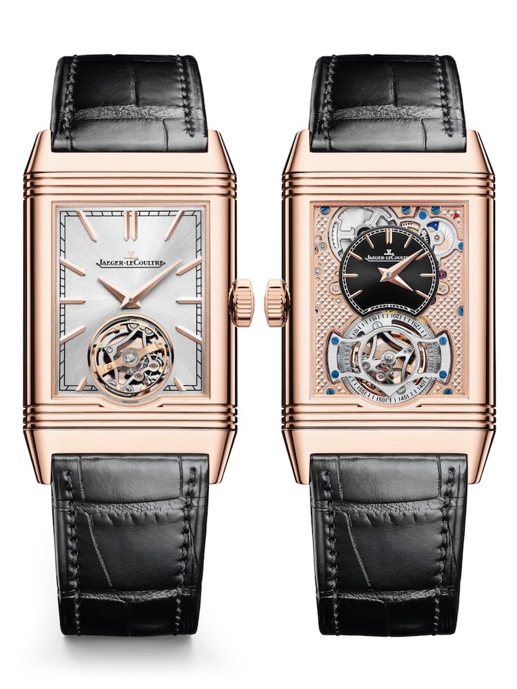 Reverso Tribute Duoface Tourbillon recto e verso soldat