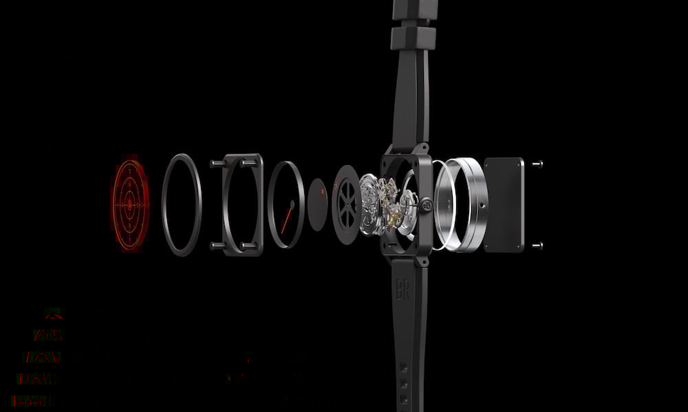 Bell & Ross red radar